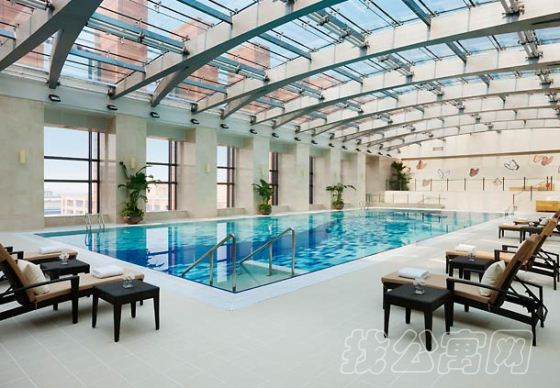 北京萬豪行政公寓游泳池